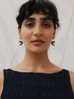 Wolf & Moon Mussel Hoops 12 Wolf & Moon Mussel Hoops -Wolf & Moon mussel hoops model 2