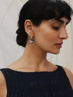 Wolf & Moon Mussel Hoops 19 Wolf & Moon Mussel Hoops -Wolf & Moon mussel hoops model 5