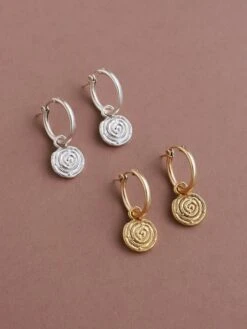 Wolf & Moon Pain Au Raisin Hoops -Wolf & Moon painauraisin hoops both lifestyle 2