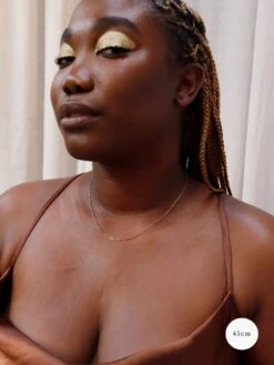 Wolf & Moon Gold-Filled Paperclip Chain 13 Wolf & Moon Gold-Filled Paperclip Chain -Wolf & Moon paperclip goldfilled 45cm model 3 label