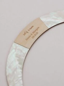 Wolf & Moon Meadow Headpiece In White -Wolf & Moon pearlengraving 960f2843 d652 4d13 baba 8038773d5ee3