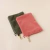 Wolf & Moon Velvet Zip Pouch -Wolf & Moon pouches all lifestyle 2