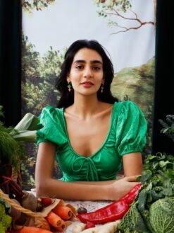 Wolf & Moon Radish Hoops -Wolf & Moon radish hoops model 1