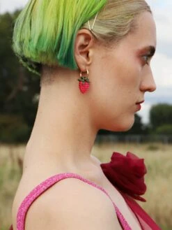 Wolf & Moon Raspberry Hoops 17 Wolf & Moon Raspberry Hoops -Wolf & Moon raspberry hoops model 2