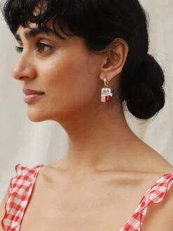 Wolf & Moon Sardine Hoops -Wolf & Moon sardine hoops model 4