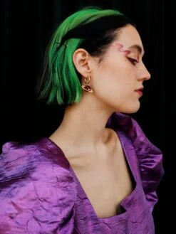 Wolf & Moon Shooting Star & Saturn Hoops -Wolf & Moon saturn hoops model 3 a6dfbf49 5800 4bf0 8671 7360abb8c530