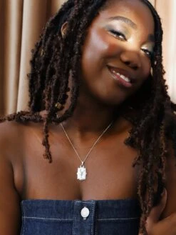 Wolf & Moon Zodiac Necklace - Silver 22 Wolf & Moon Zodiac Necklace - Silver -Wolf & Moon scorpio necklace silver model 1