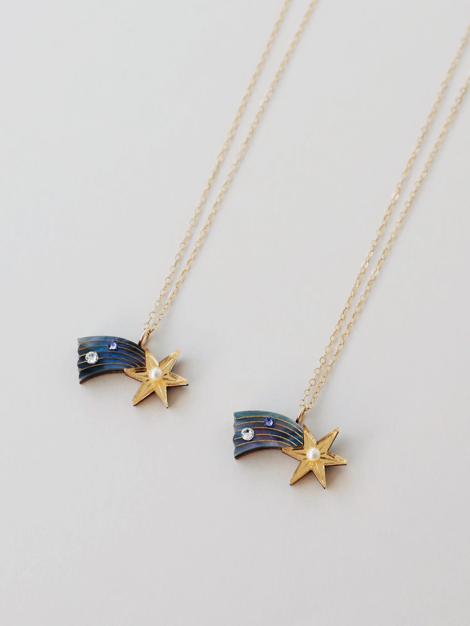 Wolf & Moon Shooting Star Necklace 11 Wolf & Moon Shooting Star Necklace - Image 9