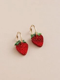 Wolf & Moon Strawberry II Hoops 12 Wolf & Moon Strawberry II Hoops -Wolf & Moon strawberry hoops ii lifestyle 2