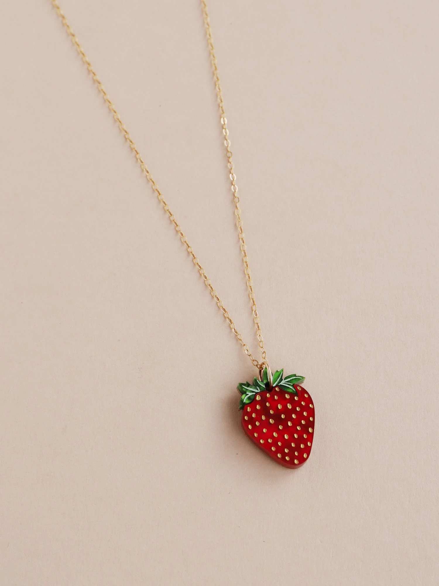 Wolf & Moon Strawberry Necklace II 9 Wolf & Moon Strawberry Necklace II - Image 7