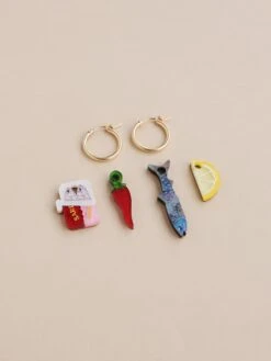 Wolf & Moon Tapas Hoops Set