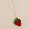 Wolf & Moon Tomato Necklace 2 Wolf & Moon Tomato Necklace -Wolf & Moon tomato necklace lifestyle 1 updated1