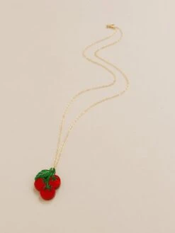 Wolf & Moon Tomato Necklace 11 Wolf & Moon Tomato Necklace -Wolf & Moon tomato necklace lifestyle 3 updated1