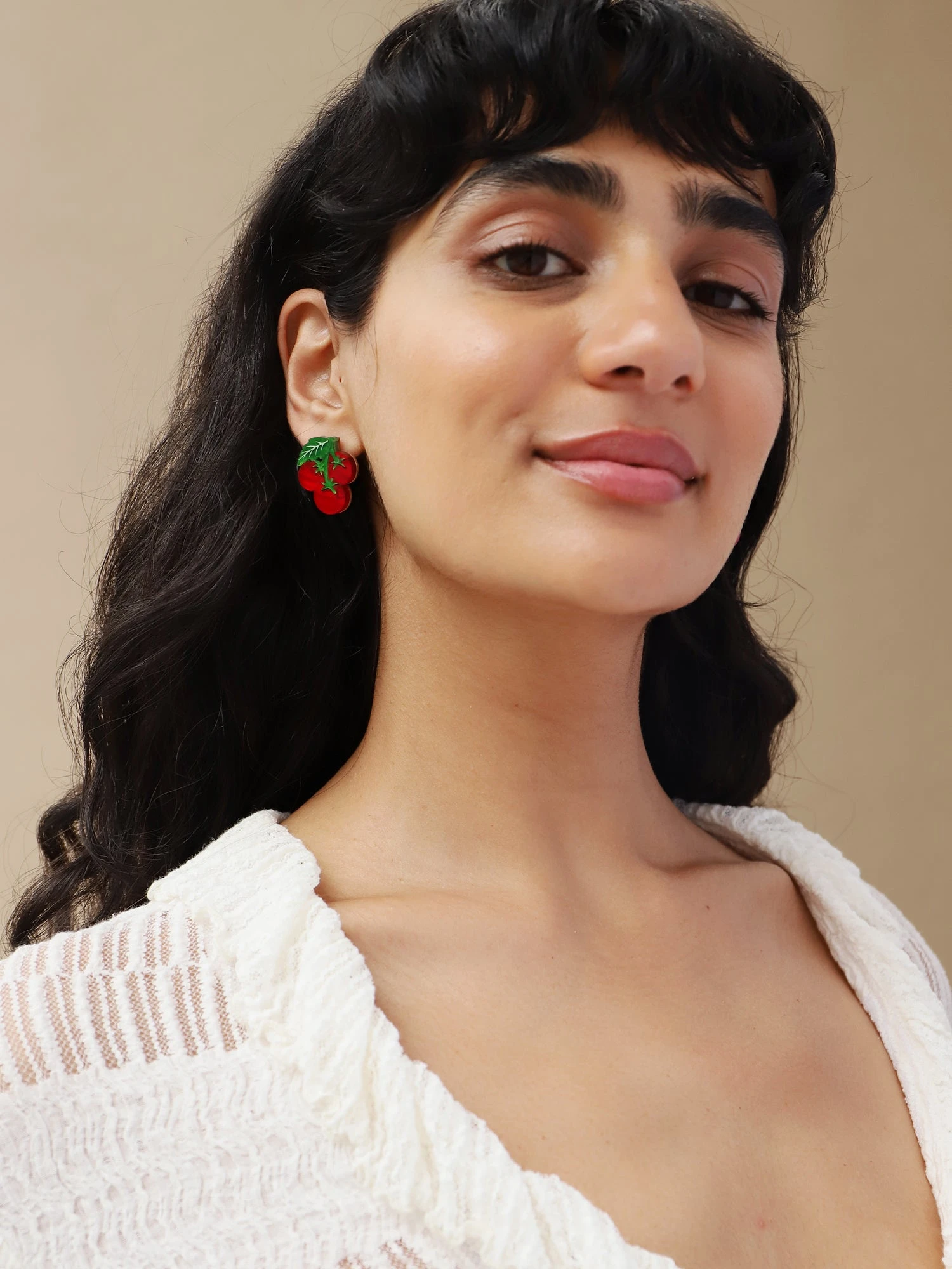 Wolf & Moon Tomato Studs 8 Wolf & Moon Tomato Studs - Image 6