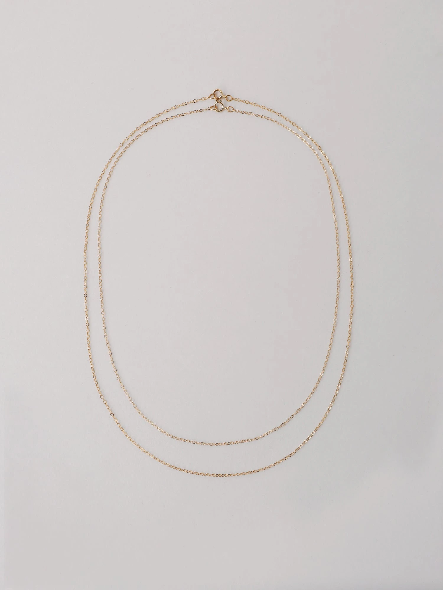 Wolf & Moon Gold-Filled Flat Cable Chain 5 Wolf & Moon Gold-Filled Flat Cable Chain - Image 3