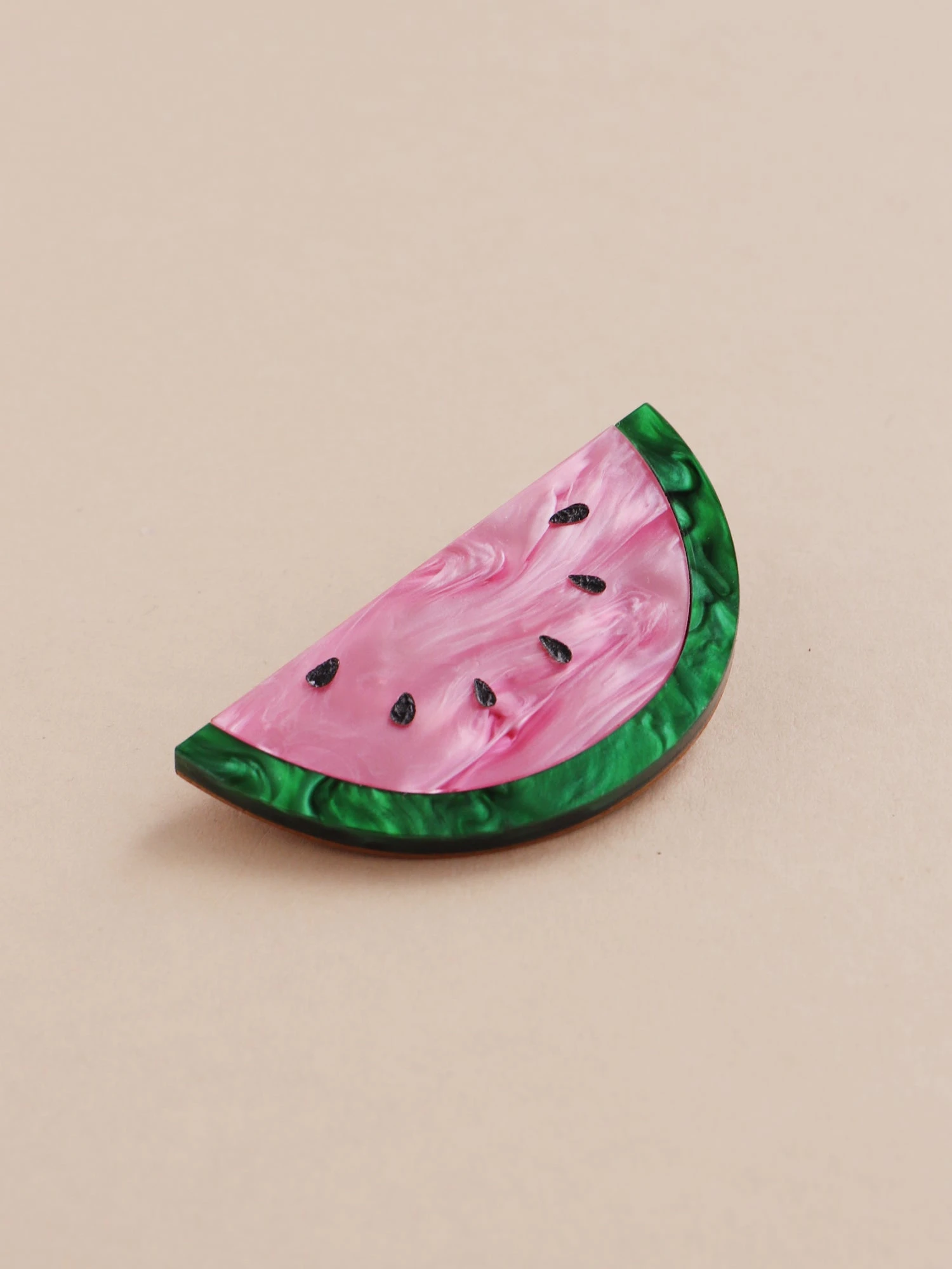 Wolf & Moon Watermelon Hair Clip 5 Wolf & Moon Watermelon Hair Clip - Image 3